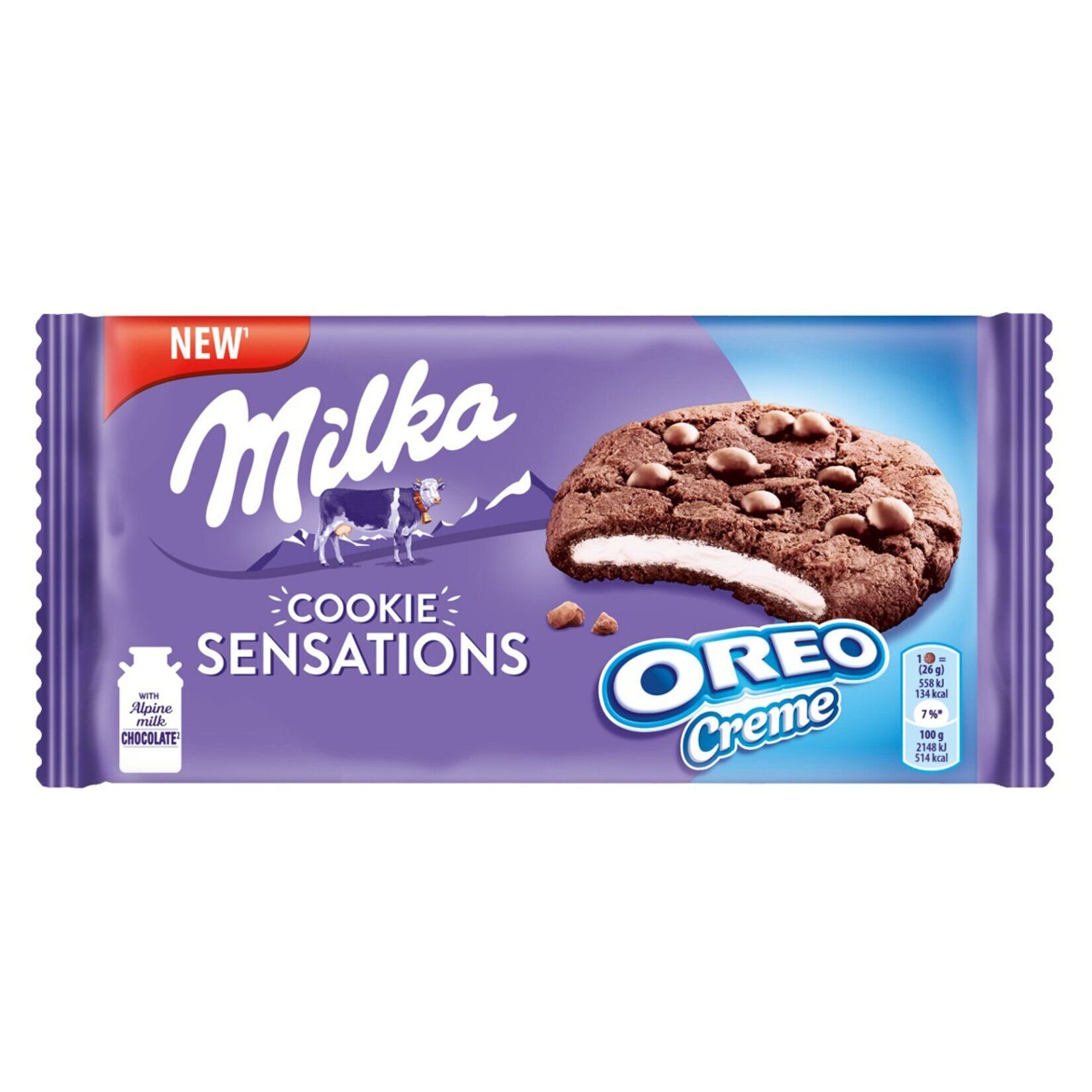 MİLKA COOKİE SENSATİONS  OREO 156 Gr. Piece