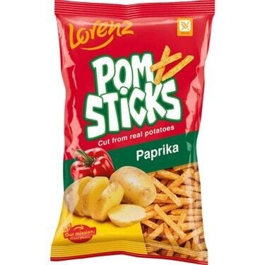 LORENZ POM STİCKS PAPRİKA 85 GR